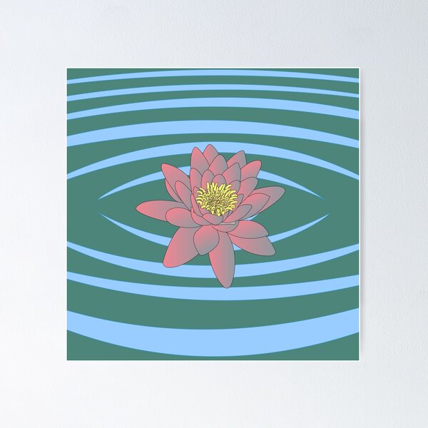 Item preview, Floating Lotus Flower designed and sold by Eveins.