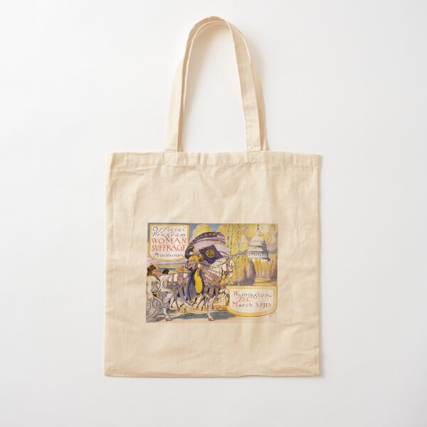 1913 Women's March On Washington - Votes For Women Circa 1913 - Women's Suffrage Cotton Tote Bag