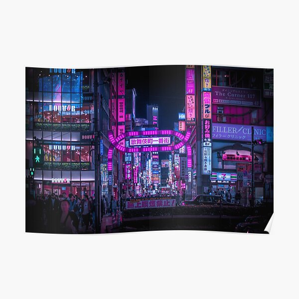 Kabukicho Gate, Shinjuku Poster