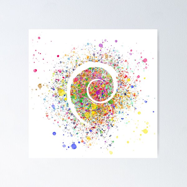 Item preview, Debian Splatter designed and sold by bmlzootown.