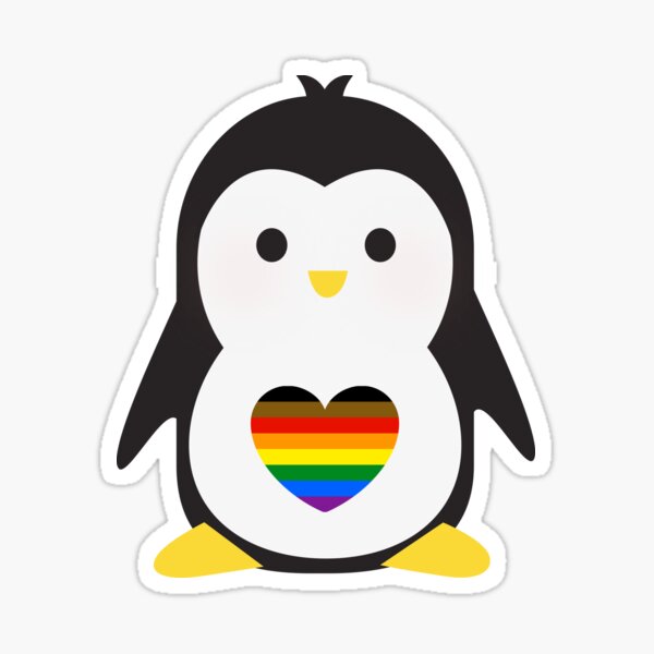 Item preview, POC LGBT Pride Penguin designed and sold by thoughtboxed.