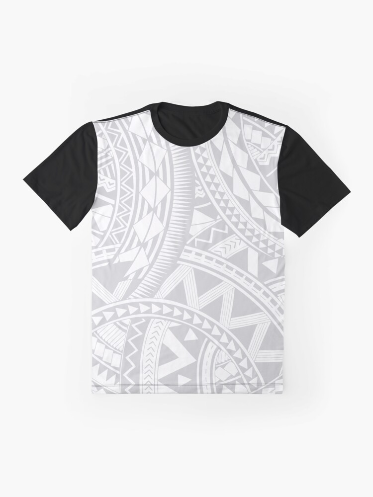 Red white Samoan Polynesian tribal design Graphic T-Shirt for Sale by  Ayelet Fleming