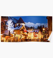Vail Village, Christmas 2010-2011 Poster