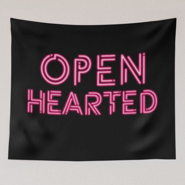 Item preview, Open Hearted Neon Type Design designed and sold by danielliamgill.