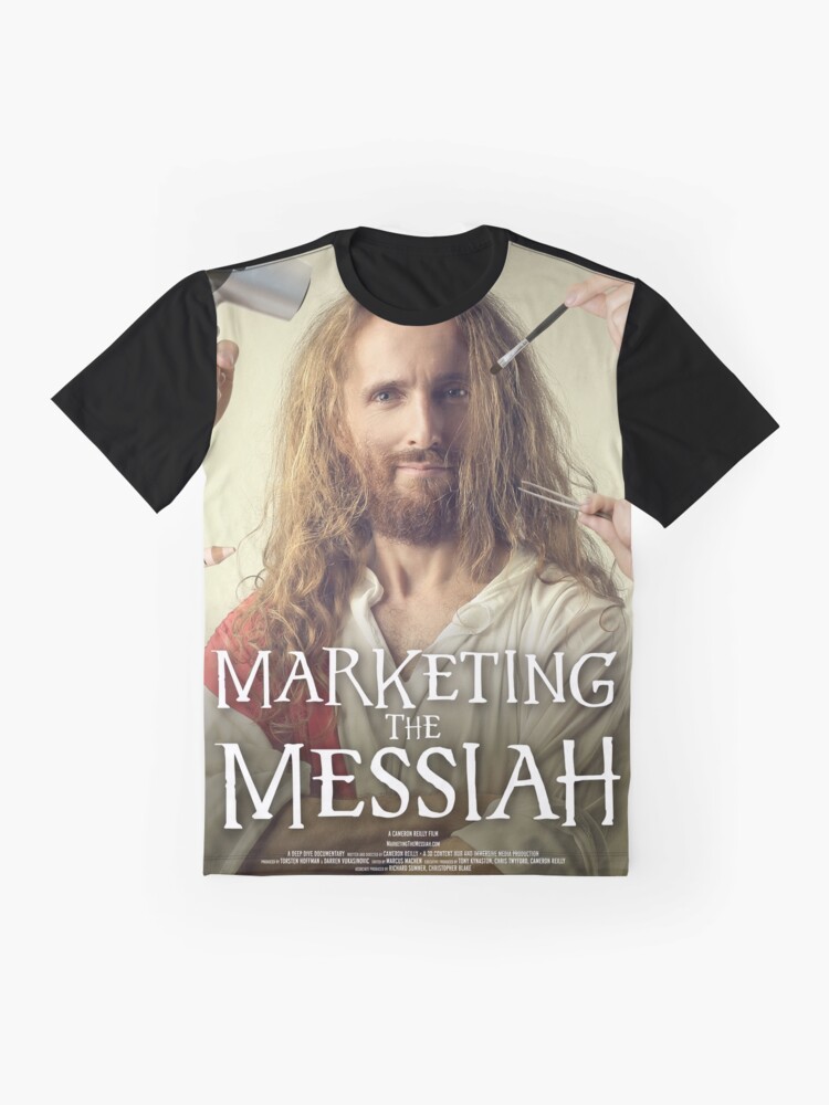 Alternate view of Marketing The Messiah Poster Graphic T-Shirt