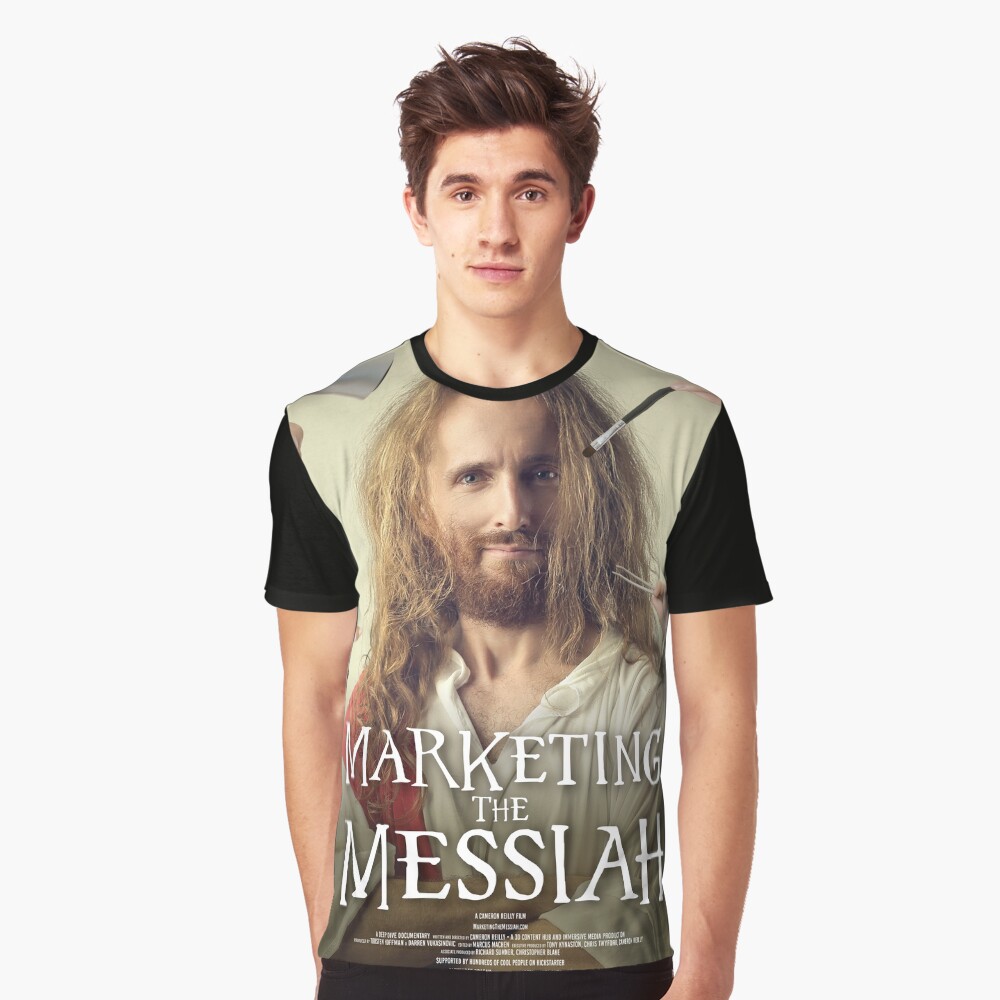 Marketing The Messiah Poster Graphic T-Shirt