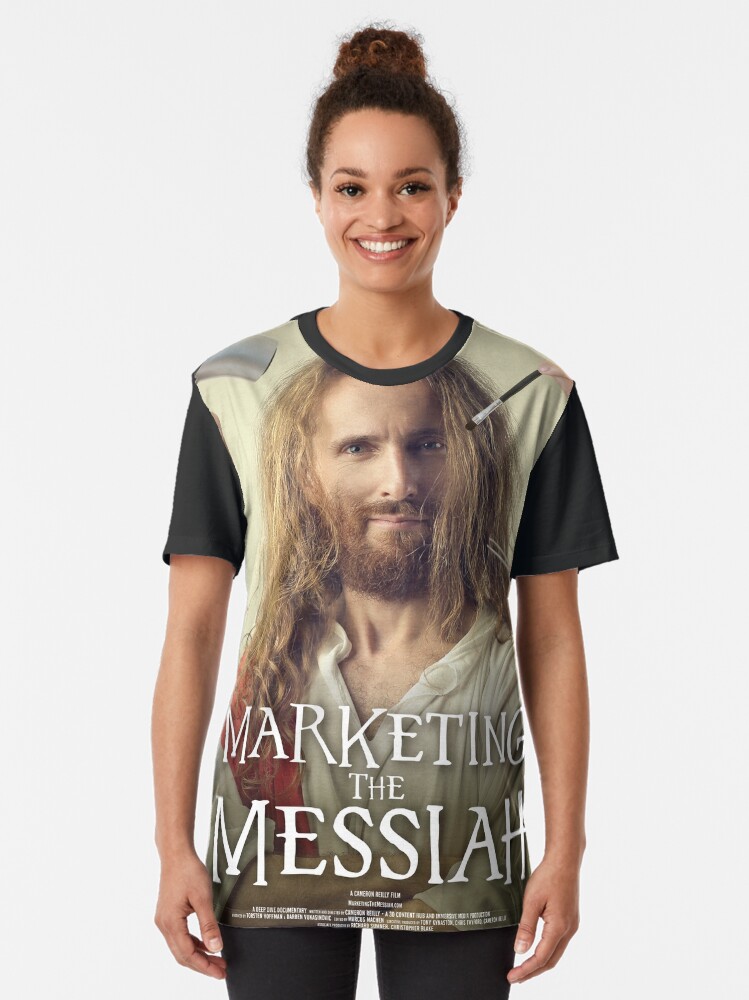 Alternate view of Marketing The Messiah Poster Graphic T-Shirt