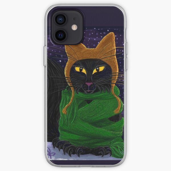 One Satisfied Yule Cat 2 iPhone Soft Case