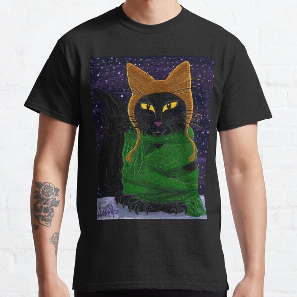One Satisfied Yule Cat 2 Classic T-Shirt