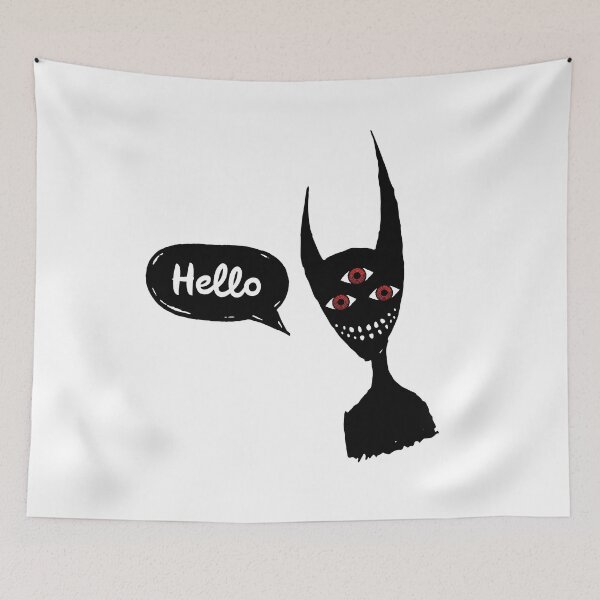 Item preview, Hello darkness designed and sold by Laura Nagel.