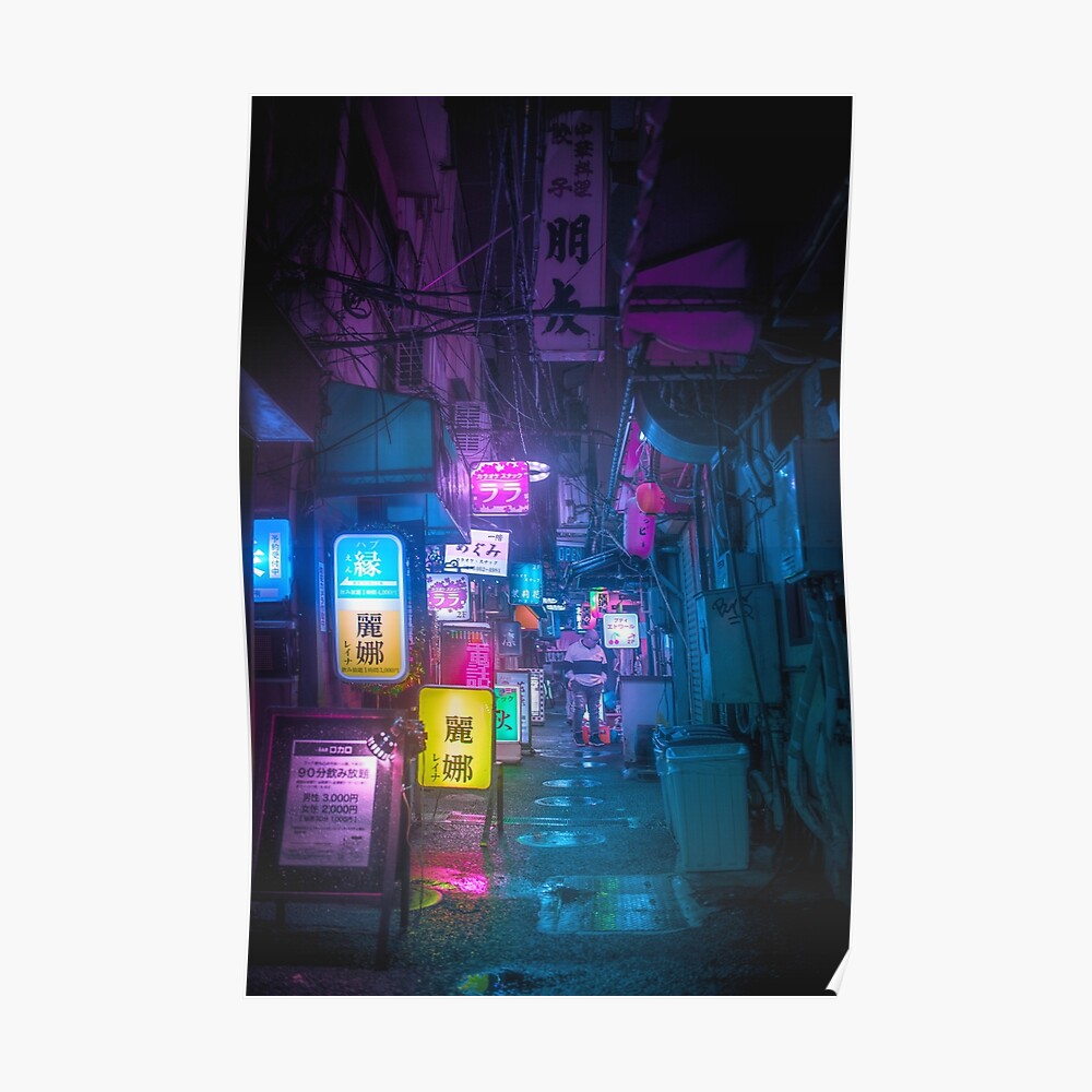 Underground Tokyo City Poster