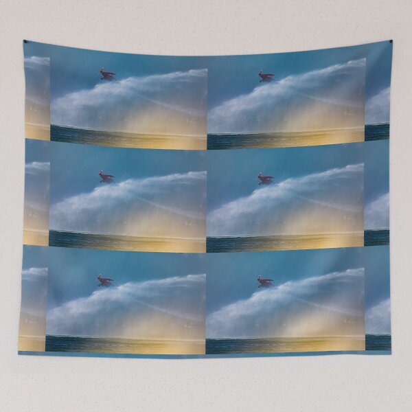 Item preview, Lucas Oil Flying Through A Fireboat's Spray designed and sold by PsychoAlien.com.