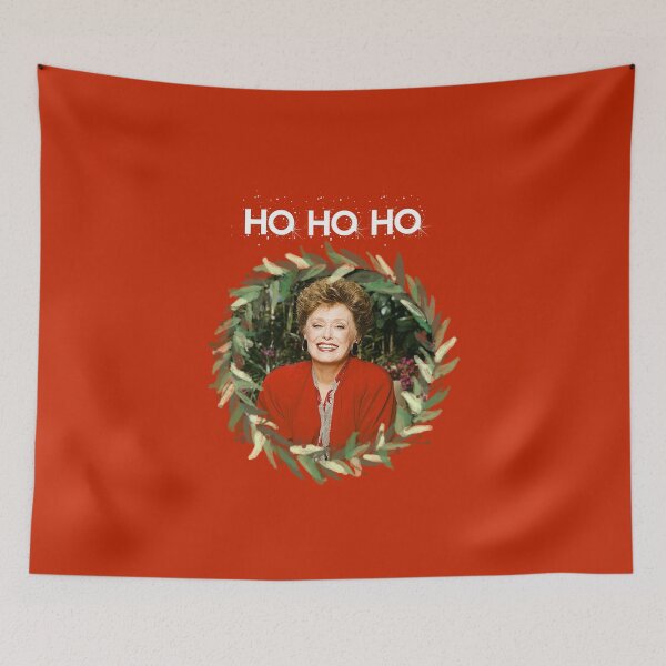 Item preview, HO HO HO - Blanche Devereaux Christmas from the Golden Girls (White) designed and sold by LegendaryLGBT.
