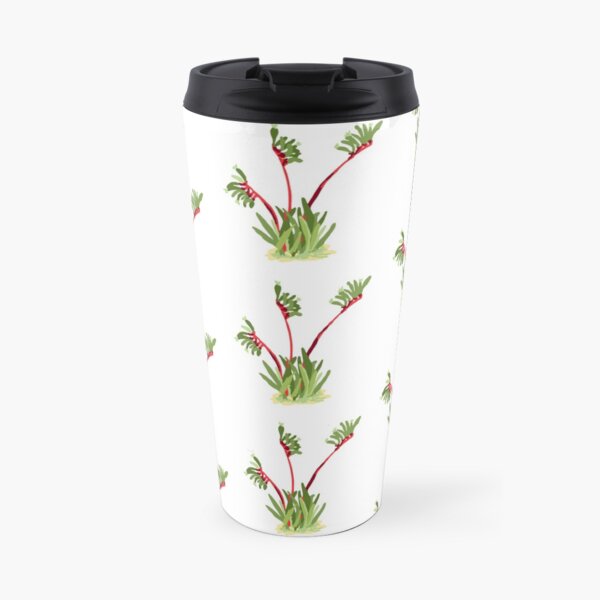 Australian Native Kangaroo Paw Travel Mug