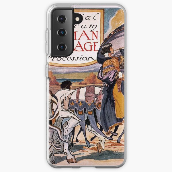 1913 Women's March On Washington 2 Sepia Toned - Votes For Women - Women's Suffrage Samsung Galaxy Soft Case