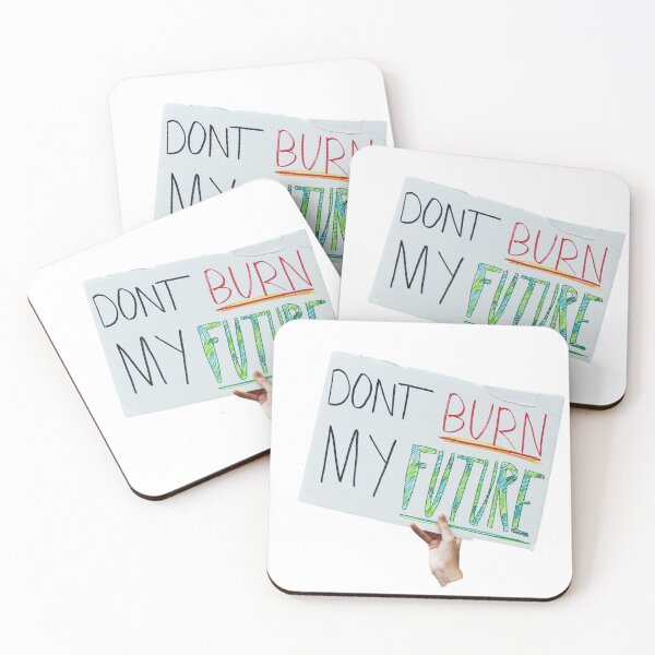 Item preview, Don't Burn My Future designed and sold by Naomi Mitchell.