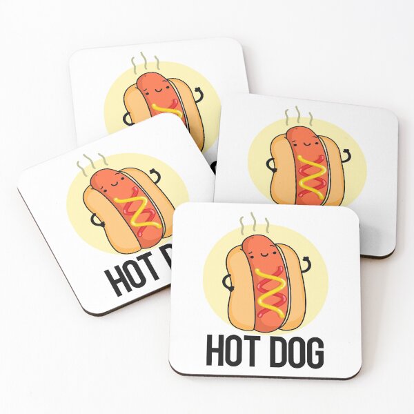 Item preview, Hot Dog Funny Hot Dog Food Puns  designed and sold by punnybone.