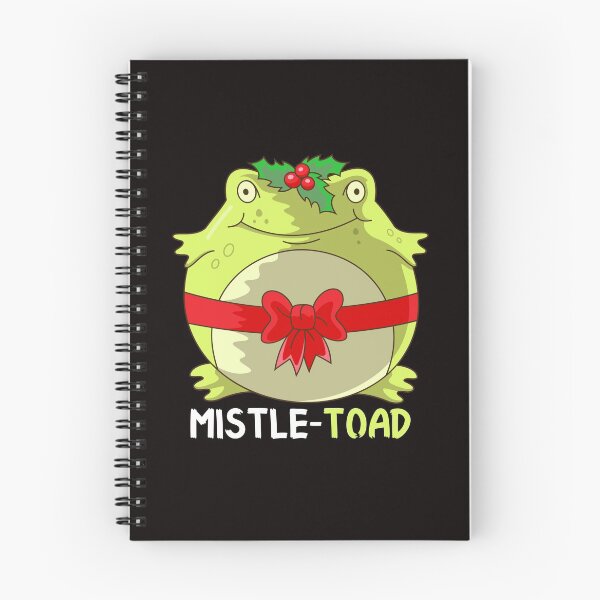 Item preview, Mistle-toad Mistletoe Pun designed and sold by prettyletters.