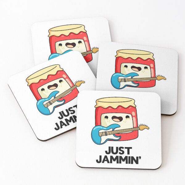 Item preview, Jammin Rocker Funny Jam Puns  designed and sold by punnybone.