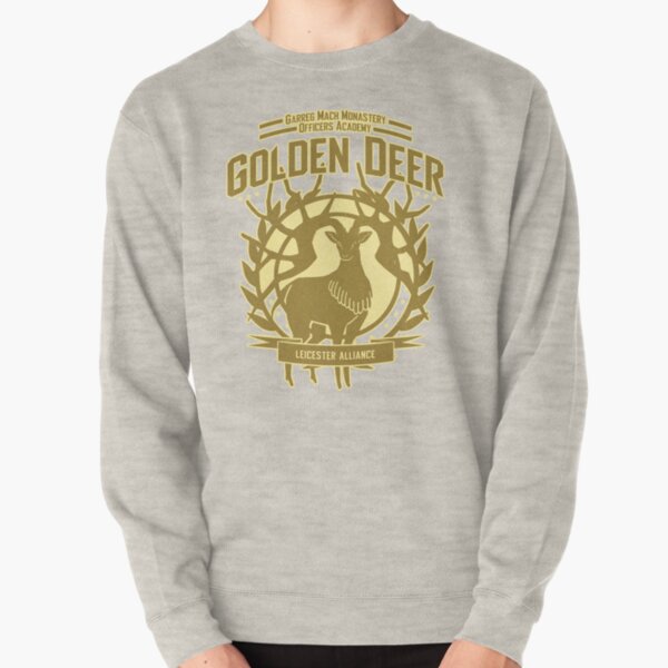 Golden Deer Pullover Sweatshirt