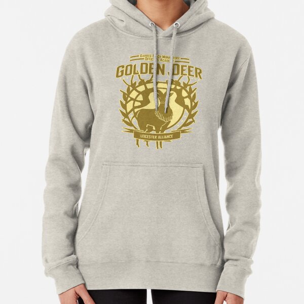 Golden Deer Pullover Hoodie