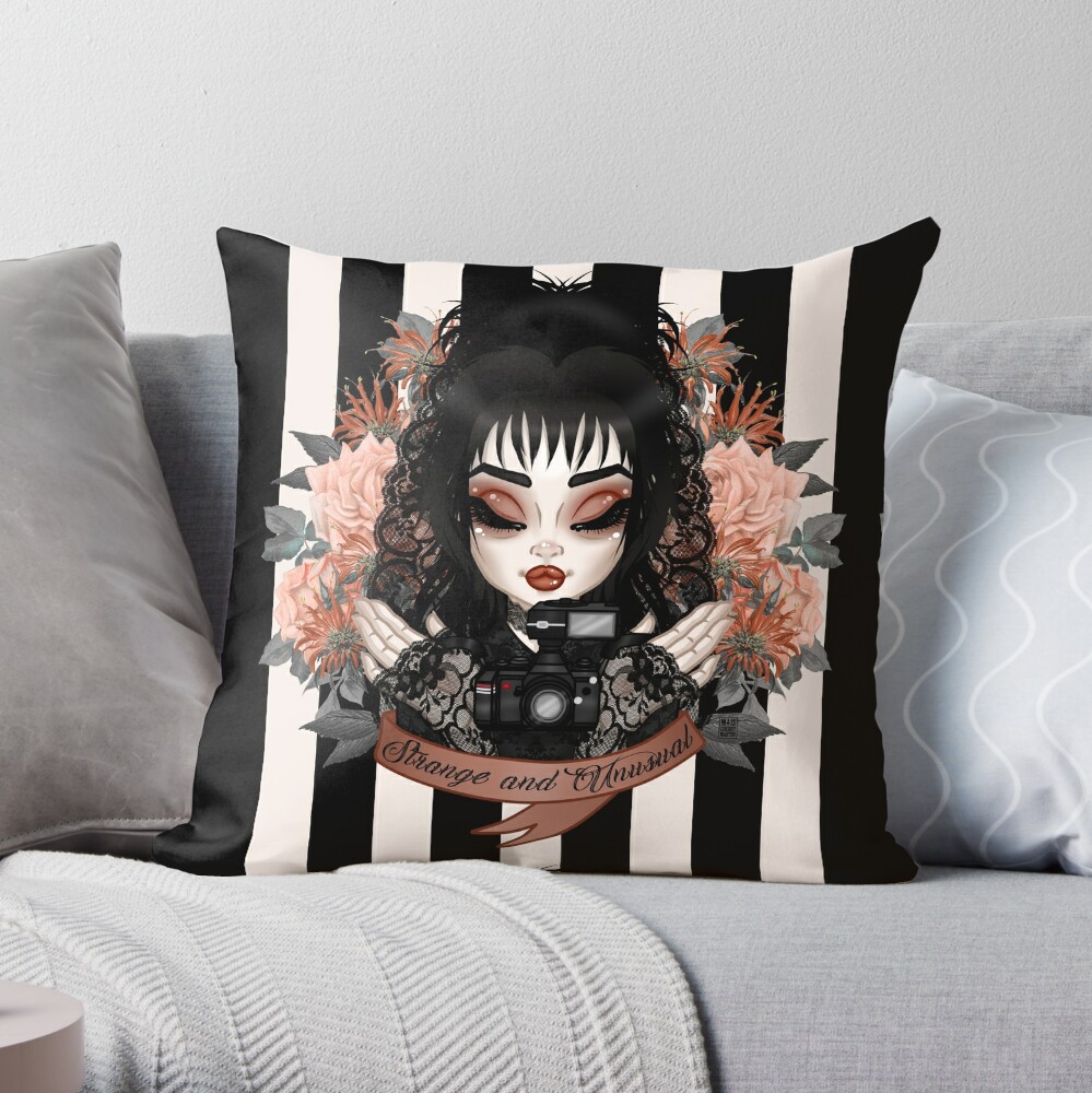 Throw Pillows Case We Are The Weirdos - Goth Witch Sofa Decorative