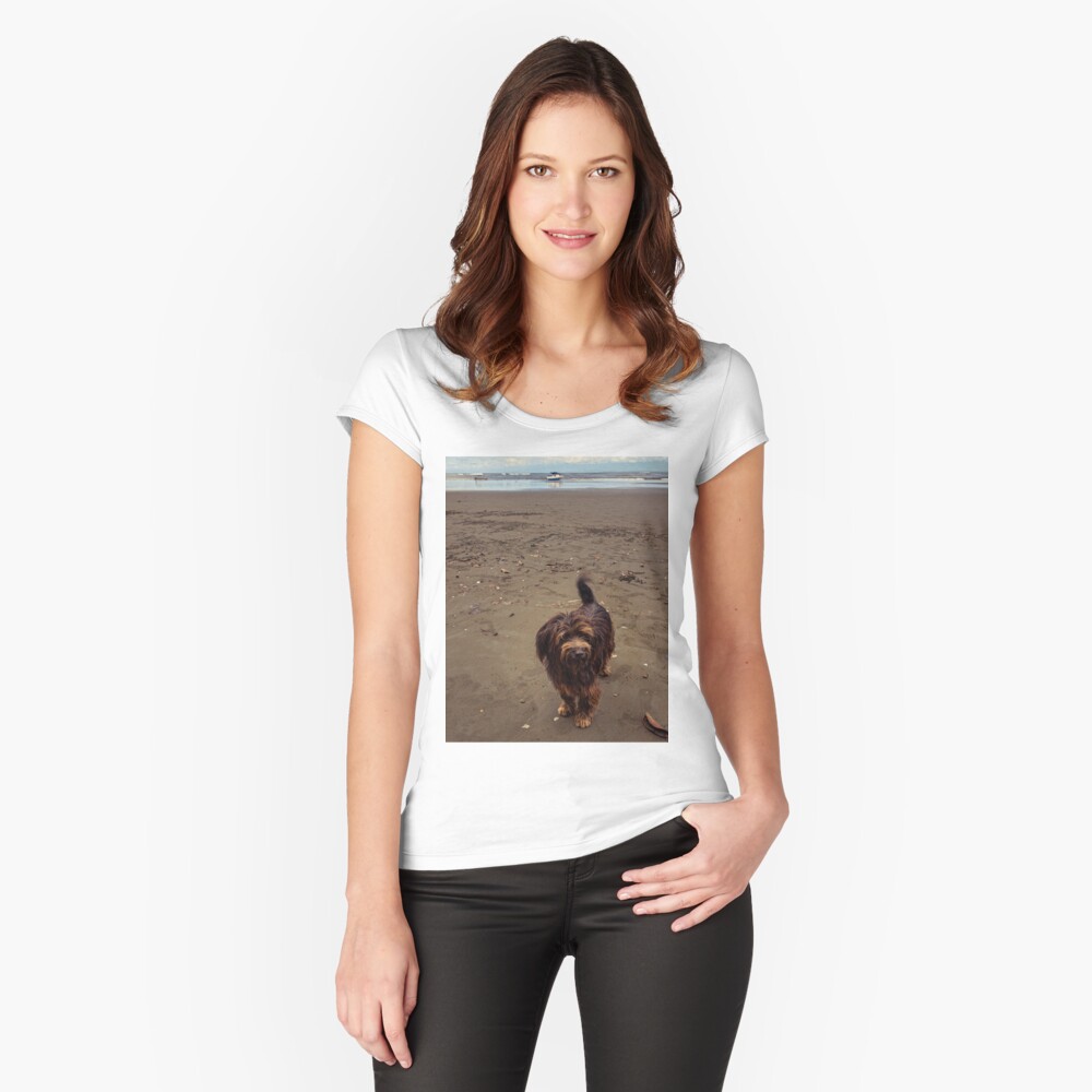 Item preview, Fitted Scoop T-Shirt designed and sold by darren-j-mcleod.