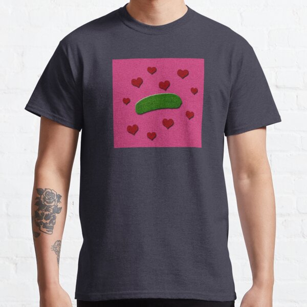 My Sweet Pickle In Pink Red and Green Shimmer Classic T-Shirt