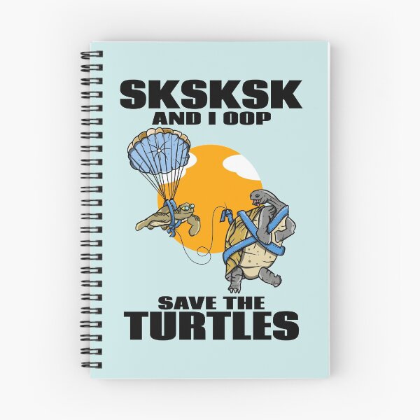 Item preview, SKSKSK AND I OPP save the turtles designed and sold by piedaydesigns.