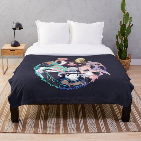 OGIENOID - IRIS Forever! Monochrome Throw Blanket