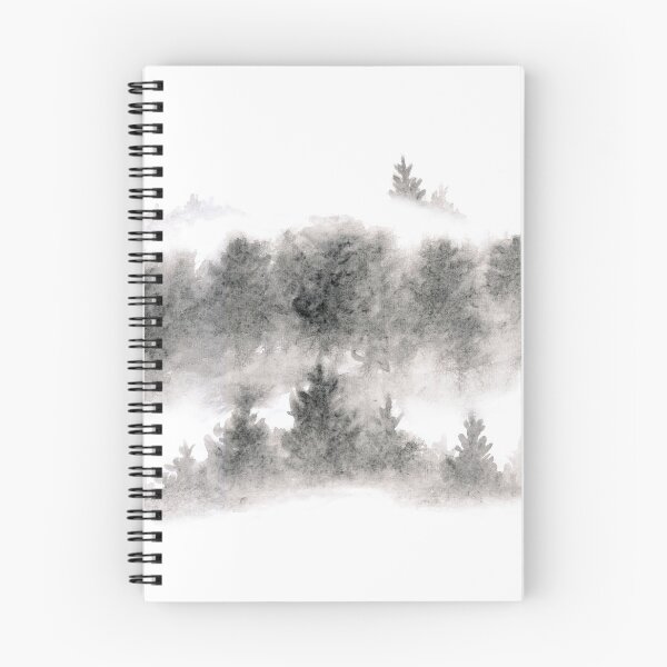 Item preview, trees in the fog designed and sold by erinhouriganart.