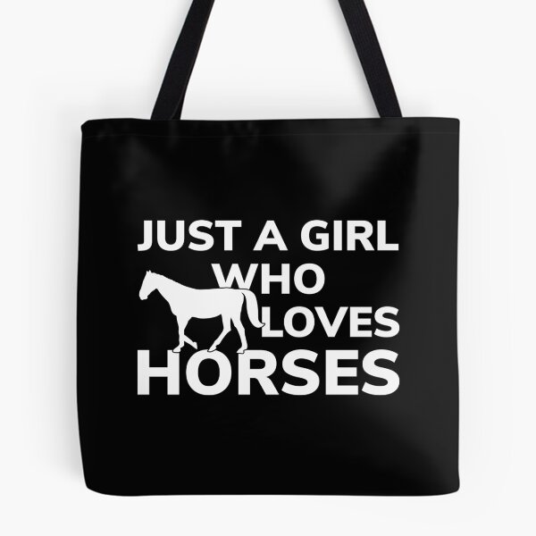 Item preview, Just a Girl Who Loves Horses designed and sold by EstelleStar.