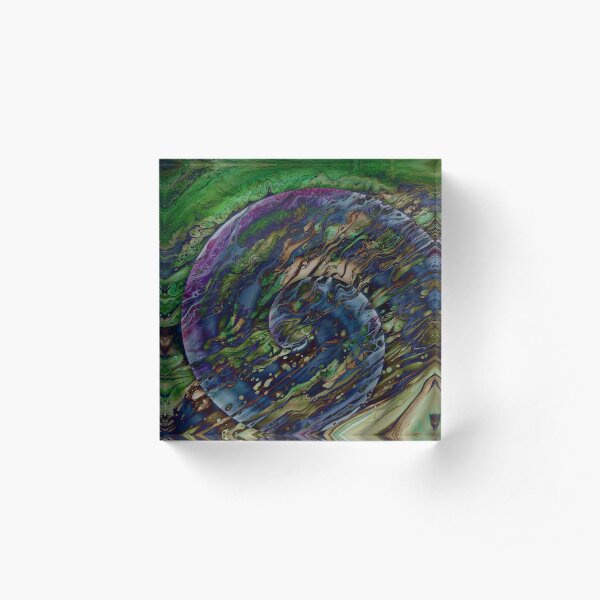 Involution Flow Acrylic Block