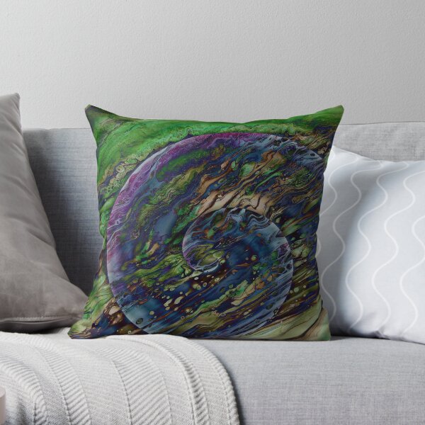 Involution Flow Throw Pillow
