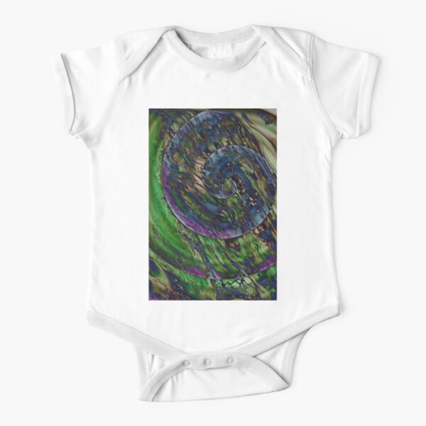 Involution Flow Short Sleeve Baby One-Piece