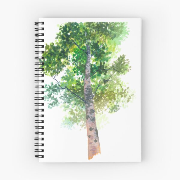Item preview, birch tree designed and sold by erinhouriganart.