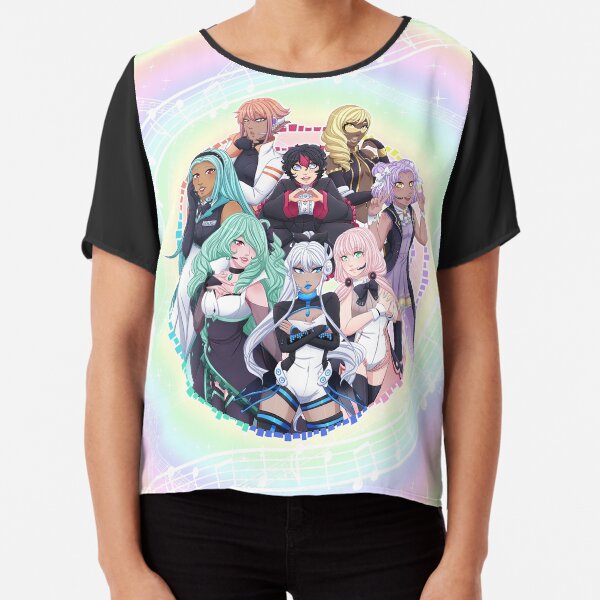 OGIENOID - IRIS Forever! Chiffon Top