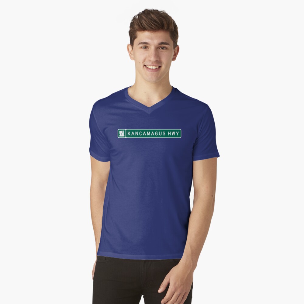 Item preview, V-Neck T-Shirt designed and sold by TownLineSigns.