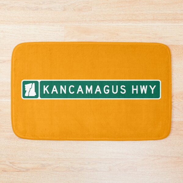 Item preview, Kancamagus Highway, NH Horizontal Town Line Sign designed and sold by TownLineSigns.