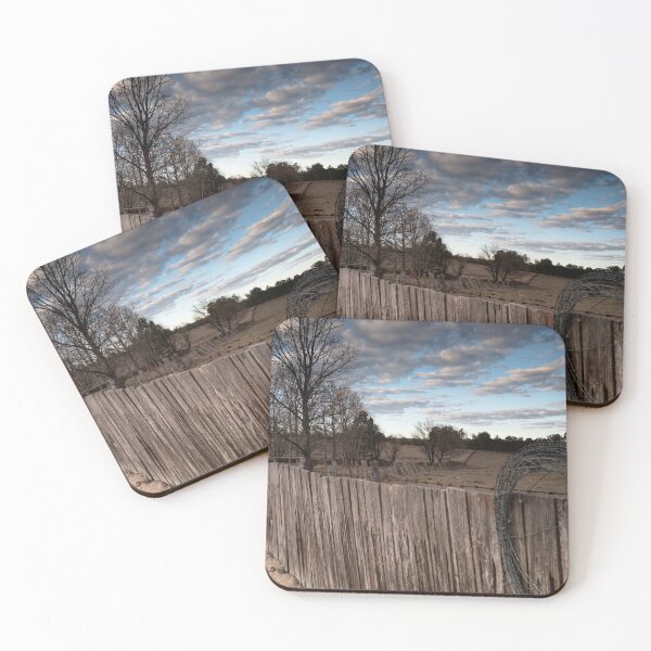 Item preview, Winter Fenceline designed and sold by Clare Colins.