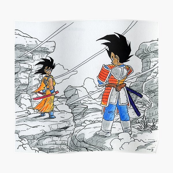 Dragon Ball Z - Goku vs Vegeta, Samurai Showdown Dragon Ball Z - Goku vs Vegeta, Samurai Showdown
