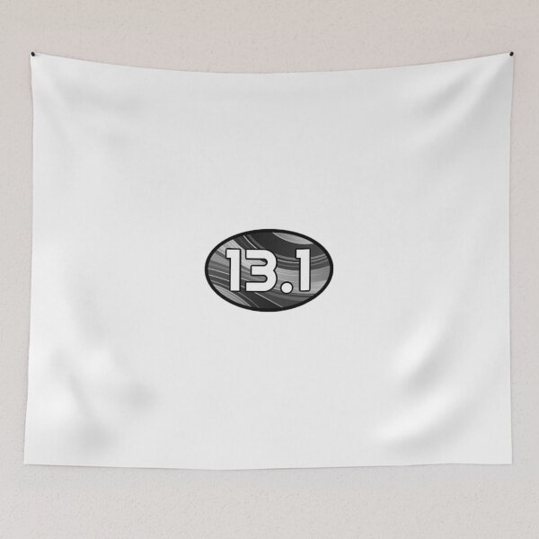 Item preview, 13.1 Half Marathon Sticker Oval Running Design Decal Car Window Bumper Sticker Unique designed and sold by Nextlevellife.