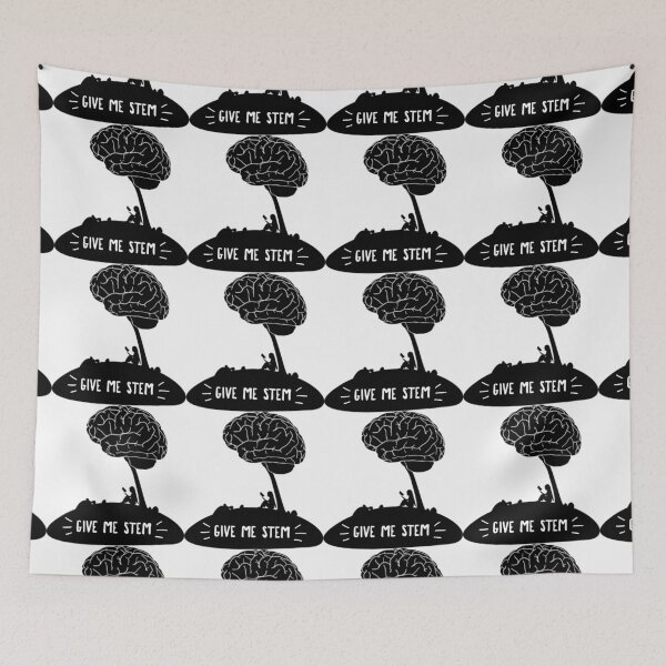Item preview, GIVE ME STEM - Girl Gamers - Women Scientists - STEM girls - design b/w chalk designed and sold by CloudDance.