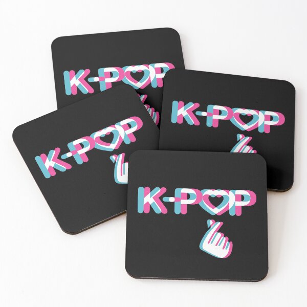 Item preview, I Love K-POP Music Korean Finger Heart Love designed and sold by el-em-cee.