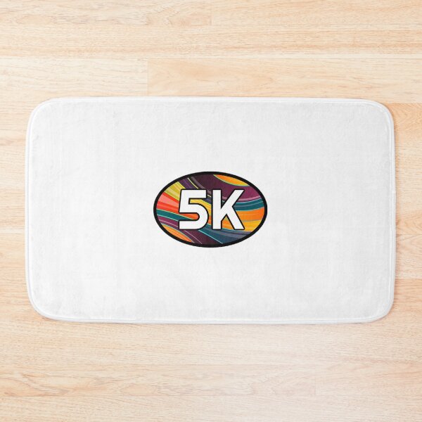 Item preview, 5K Sticker Oval Running Design Decal Car Window Bumper Sticker designed and sold by Nextlevellife.