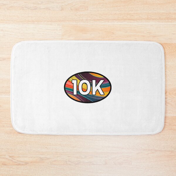 Item preview, 10K Sticker Oval Running Design Decal Car Window Bumper Sticker Unique designed and sold by Nextlevellife.