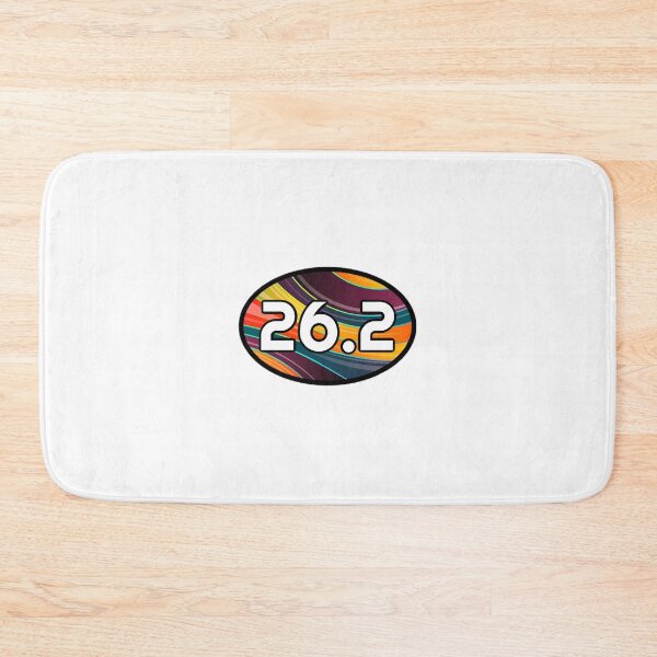 Item preview, 26.2 Full Marathon Sticker Oval Running Colorful Design Decal Car Window Bumper Sticker Unique designed and sold by Nextlevellife.