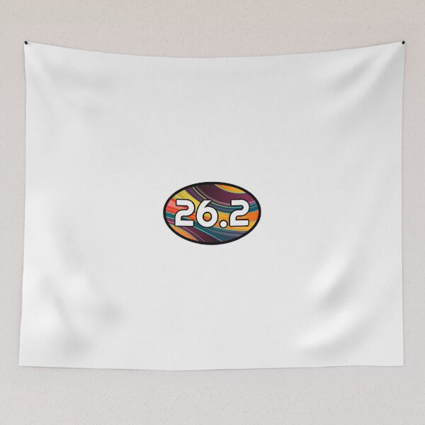 Item preview, 26.2 Full Marathon Sticker Oval Running Colorful Design Decal Car Window Bumper Sticker Unique designed and sold by Nextlevellife.