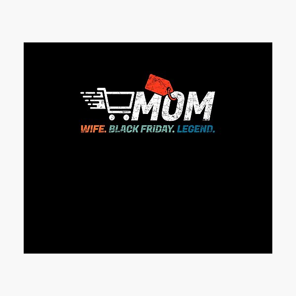 Item preview, Mom Wife Black Friday Shopping Legend Squad Funny Gift designed and sold by Dressed For  Duty.