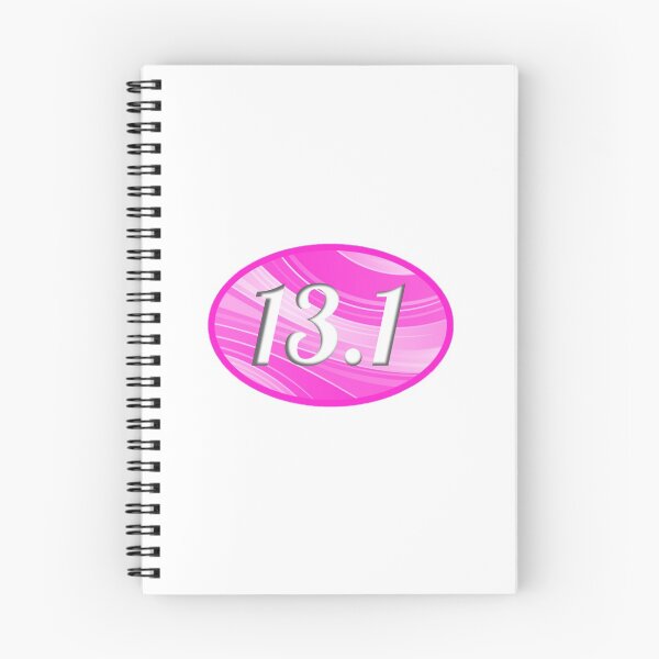 Item preview, 13.1 Half Marathon Sticker Oval Running Pink Women's Ladies Design Decal Car Window Bumper Sticker designed and sold by Nextlevellife.